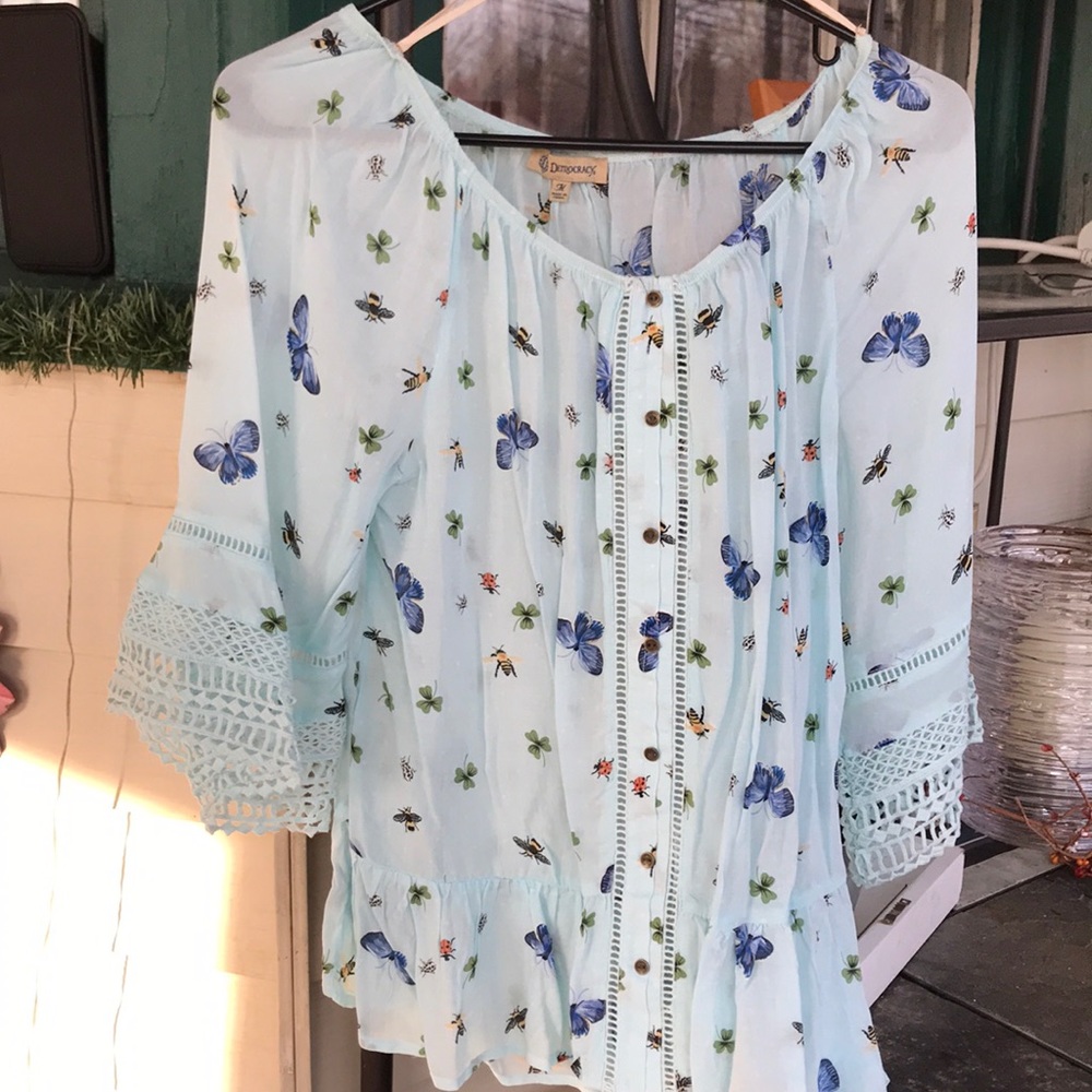 Beautiful spring blouse